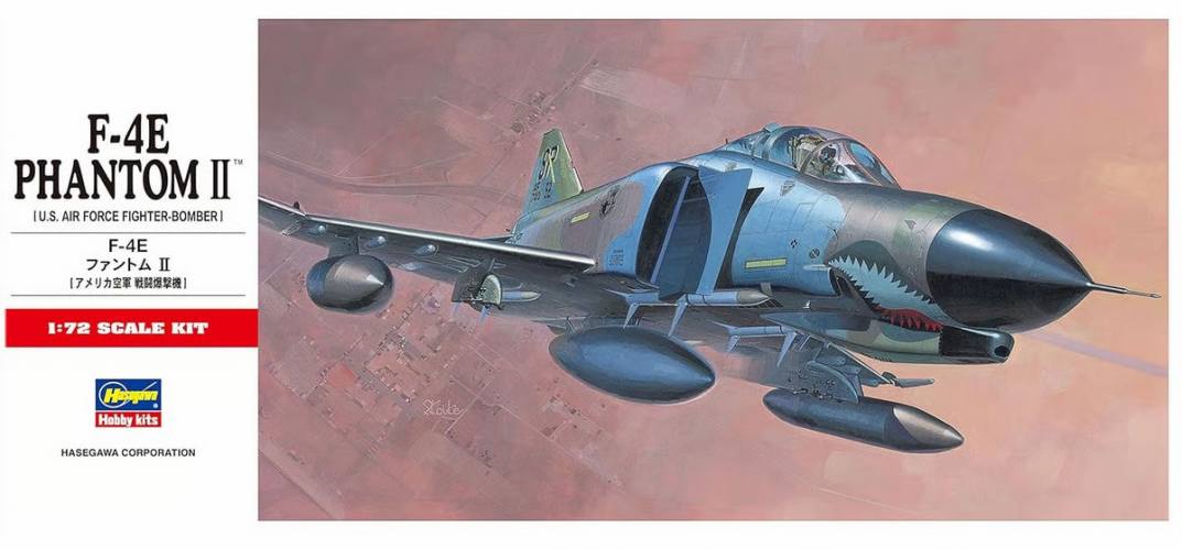 HASEGAWA 1/72 C02 F-4E PHANTOM II