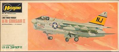HASEGAWA 1/72 JS-017 A-7A CORSAIR II