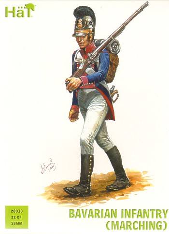 HAT INDUSTRIES 28MM 28010 BAVARIAN INFANTRY MARCHING