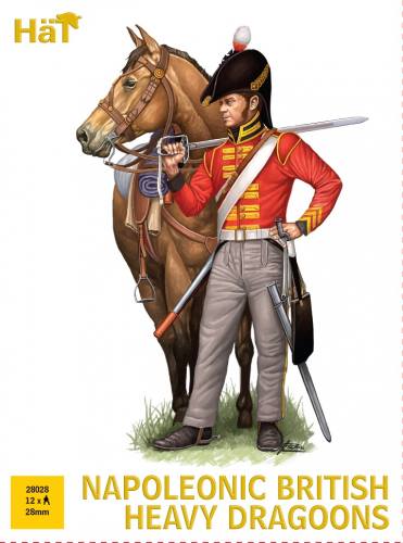 HAT INDUSTRIES 28MM 28028 NAPOLEONIC BRITISH HEAVY DRAGOONS