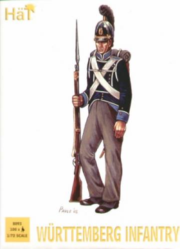 HAT INDUSTRIES 1/72 8093 WURTTEMBERG INFANTRY