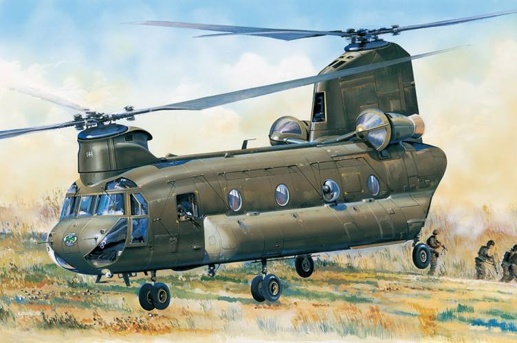 HOBBYBOSS 1/48 81773 CH-47D CHINOOK 