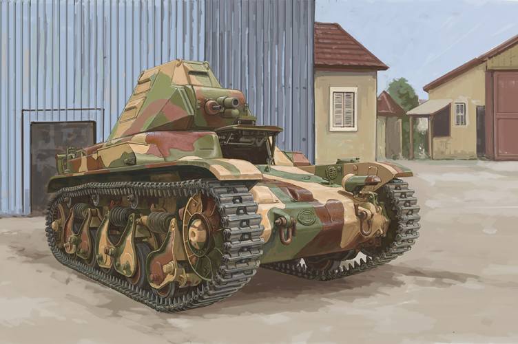 HOBBYBOSS 1/35 83894 FRENCH R35 WITH FCM TURRET