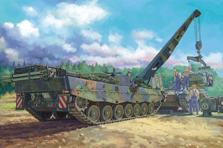 HOBBYBOSS 1/35 84565 BERGEPANZER BPz3 BUFFALO ARV