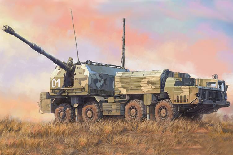 HOBBYBOSS 1/72 82938 RUSSIAN 130MM COASTAL DEFENCE GUN A-222 BEREG