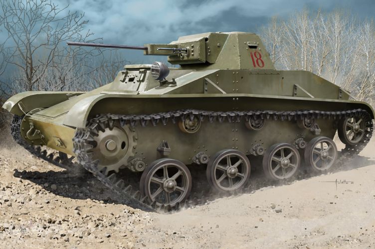 HOBBYBOSS 1/35 84555 SOVIET T-60 LIGHT TANK