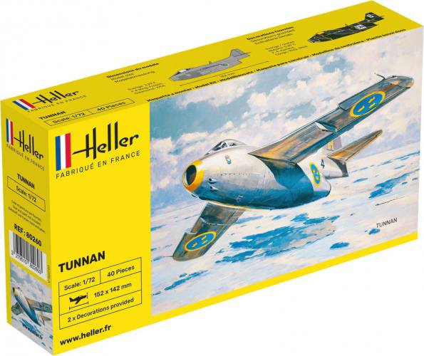 HELLER 1/72 80260 SAAB TUNNAN J29
