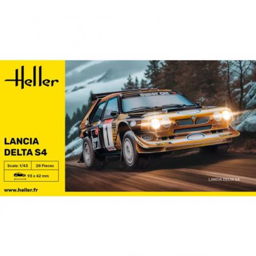 HELLER 1/43 80177 LANCIA DELTA S4 SUPER OIL