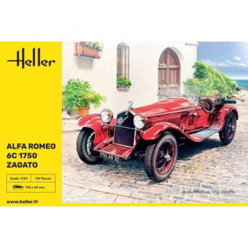 HELLER 1/24 80715 ALFA ROMEO 6C 1750 ZAGATO