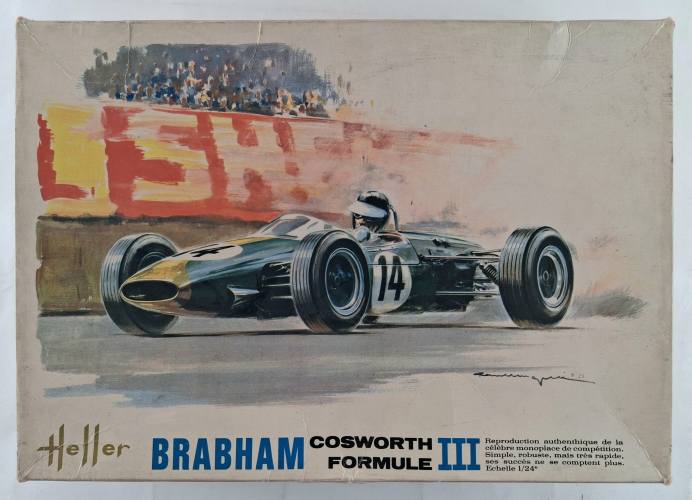 HELLER 1/24 L 755 BRABHAM COSWORTH FORMULE III