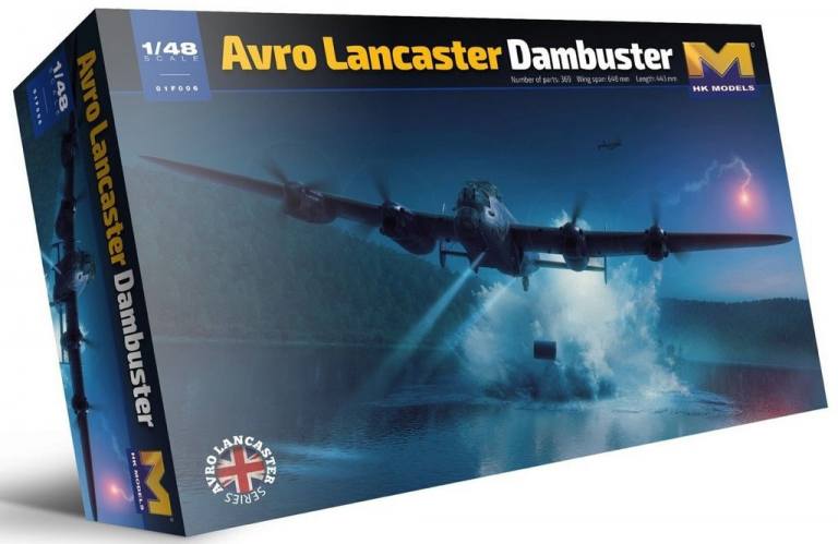 HK MODELS 1/48 01F006 AVRO LANCASTER DAMBUSTER 