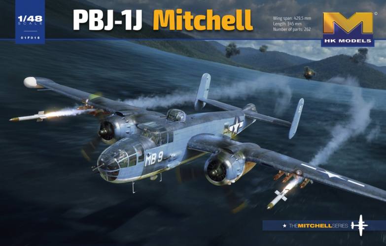 HK MODELS 1/48 01F016 PBJ-1J MITCHELL
