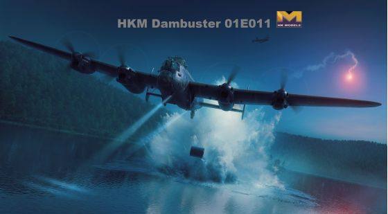 HK MODELS 1/32 01E011 AVRO LANCASTER B MK.III DAMBUSTER 