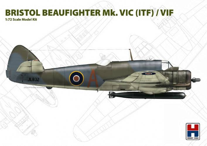 HOBBY 2000 1/72 72004 BRISTOL BEAUFIGHTER MK.VIC  ITF  / VIF