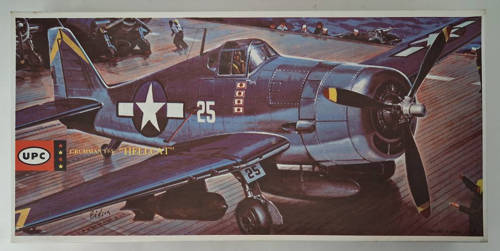 UPC 1/50 6073-150 GRUMMAN F6F-3 HELLCAT