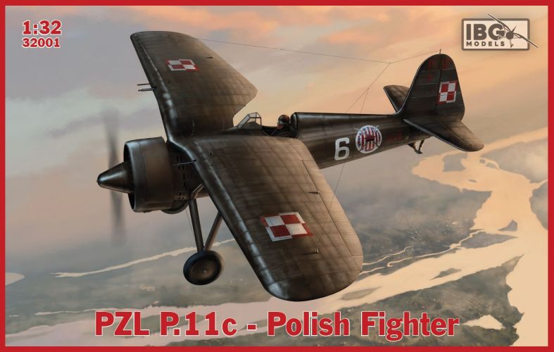 IBG MODELS 1/32 32001 PZL P.11C POLISH FIGHTER