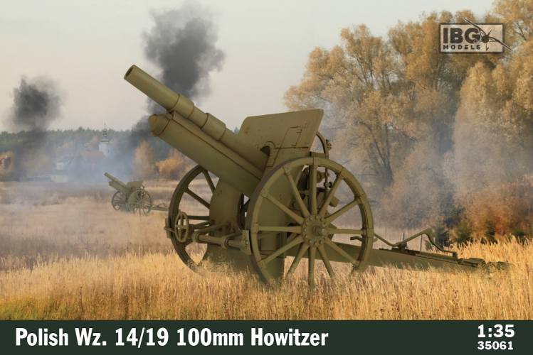 IBG MODELS 1/35 35061 POLISH WZ.14/19 100mm HOWITZER