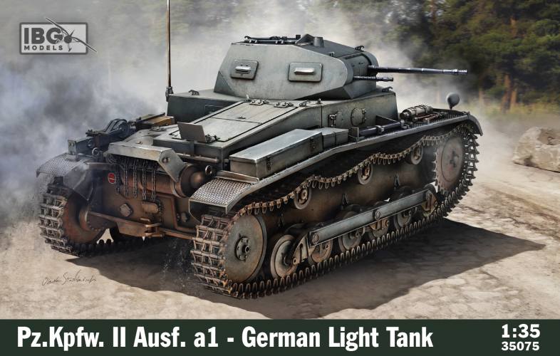 IBG MODELS 1/35 35075 PZ.KPFW. II AUSF.A1