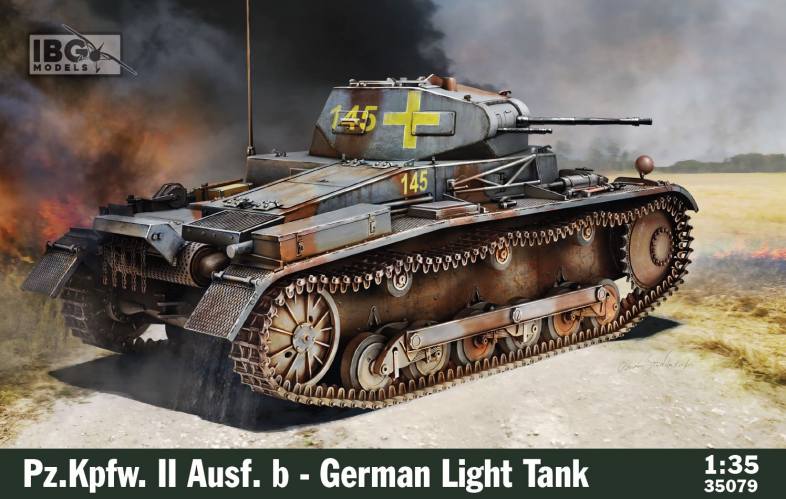 IBG MODELS 1/35 35079 PZ.KPFW. II AUSF B GERMAN LIGHT TANK 