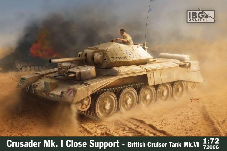 IBG MODELS 1/72 72066 CRUSADER MK.I CLOSE SUPPORT