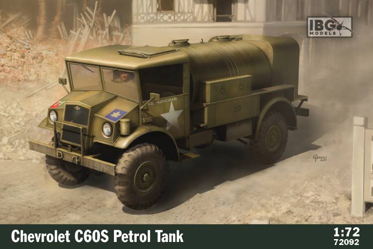 IBG MODELS 1/72 72092 CHEVROLET C60S PETROL TANK