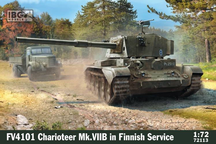 IBG MODELS 1/72 72113 FV4101 CHARIOTEER MK.VIIB IN FINNISH SERVICE 