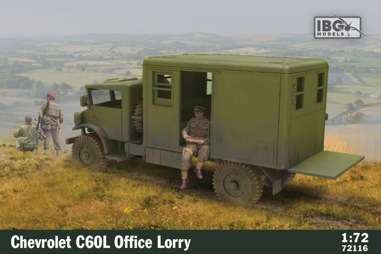 IBG MODELS 1/72 72116 CHEVROLET C60L OFFICE LORRY