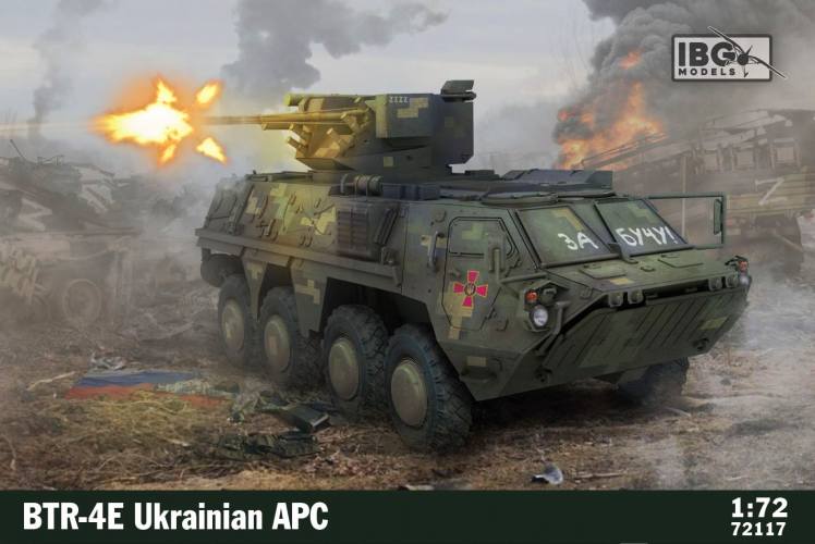 IBG MODELS 1/72 72117 BTR-4E UKRAINIAN APC
