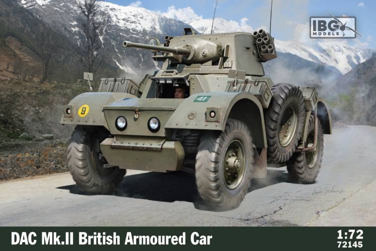 IBG MODELS 1/72 72145 DAC MK.II BRITISH ARMOURED CAR