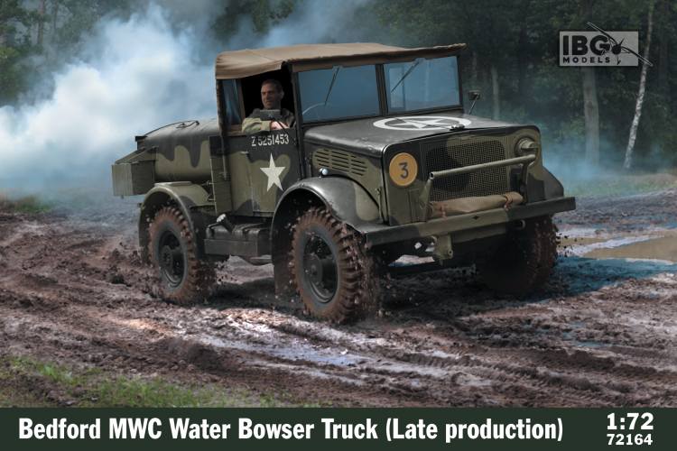 IBG MODELS 1/72 72164 BEDFORD MWC WATER BOWSTER TRUCK LATE PROD