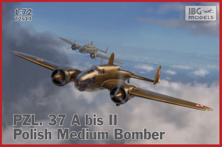 IBG MODELS 1/72 72513 PZL.37 A bis II LOS POLISH MEDIUM BOMBER