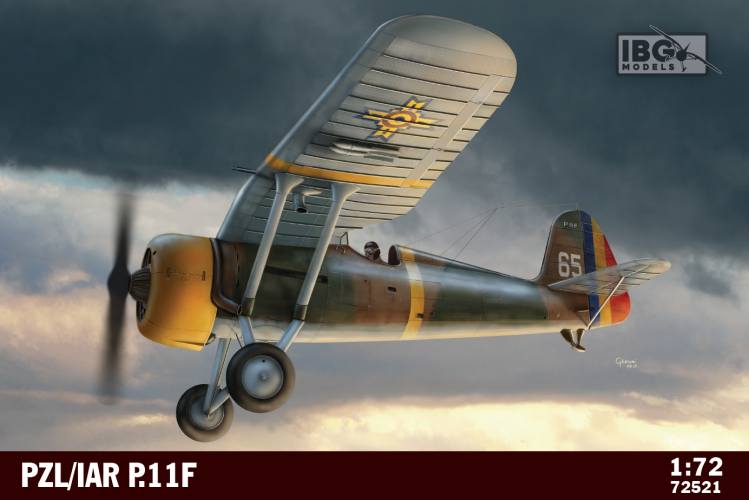 IBG MODELS 1/72 72521 PZL /IAR P.11F ROMANIAN FIGHTER