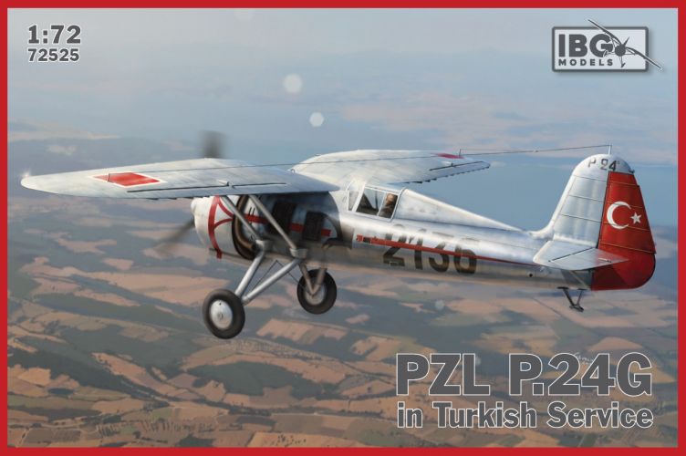 IBG MODELS 1/72 72525 PZL P.24G IN TURKISH SERVICE