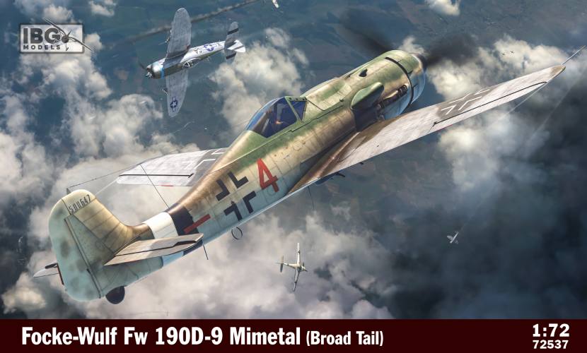 IBG MODELS 1/72 72537 FOCKE WULF FW 190D-9 MIMETALL