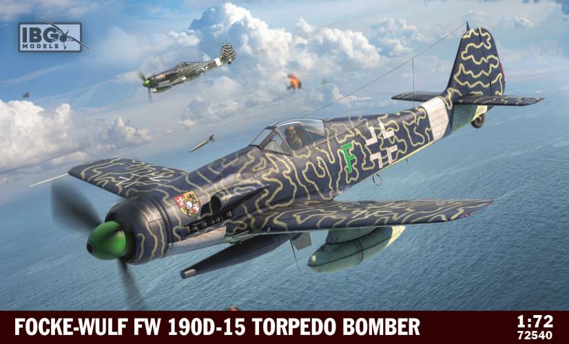 IBG MODELS 1/72 72540 FOCKE-WULF FW 190D-15 TORPEDO BOMBER