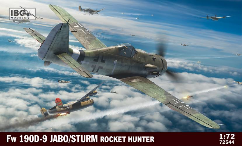 IBG MODELS 1/72 72544 FW 190D-9 JABO/STURM ROKCET HUNTER