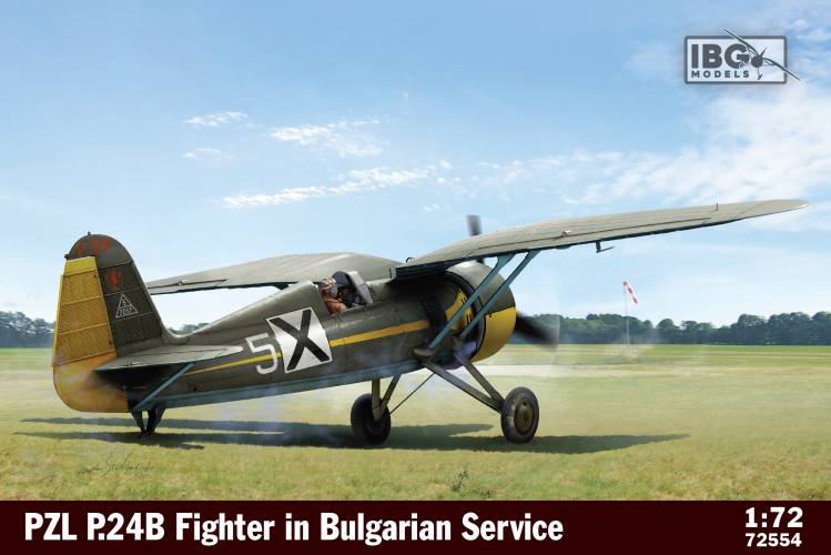 IBG MODELS 1/72 72554 PZL P.24B FIGHTER IN BULGARIAN SERVICE