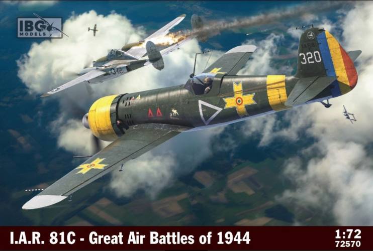 IBG MODELS 1/72 72570 IAR 81C GREAT AIR BATTLES OF 1944