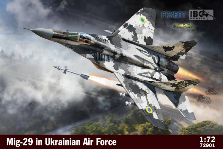 IBG MODELS 1/72 72901 MIG-29 IN UKRAINIAN AIR FORCE