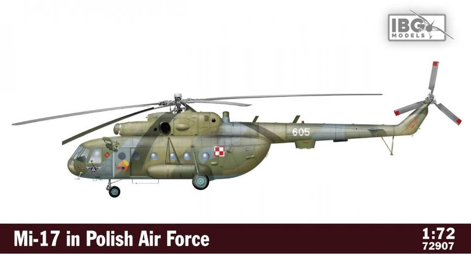 IBG MODELS 1/72 72907 MI-17 IN POLISH AIR FORCE