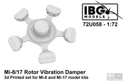 IBG MODELS 1/72 72U058 MI-8/17 ROTOR VIBRATION DAMPER