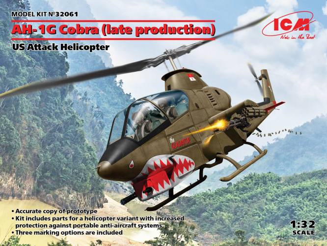 ICM 1/32 32061 BELL AH-1G COBRA