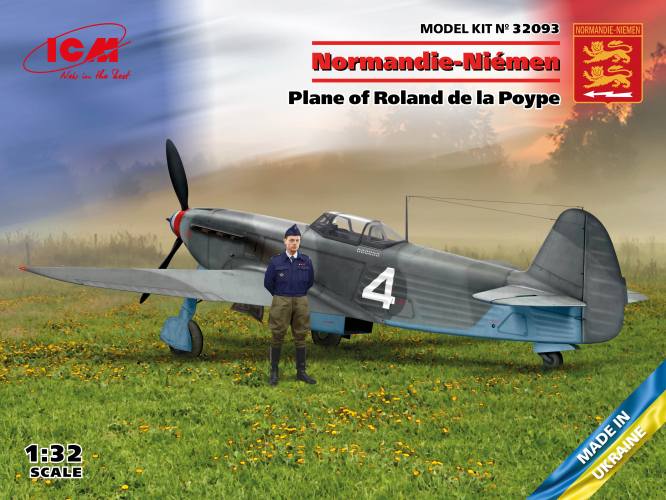ICM 1/32 32093 NORMANDIE-NIEMEN ROLAND DE LA POYPE