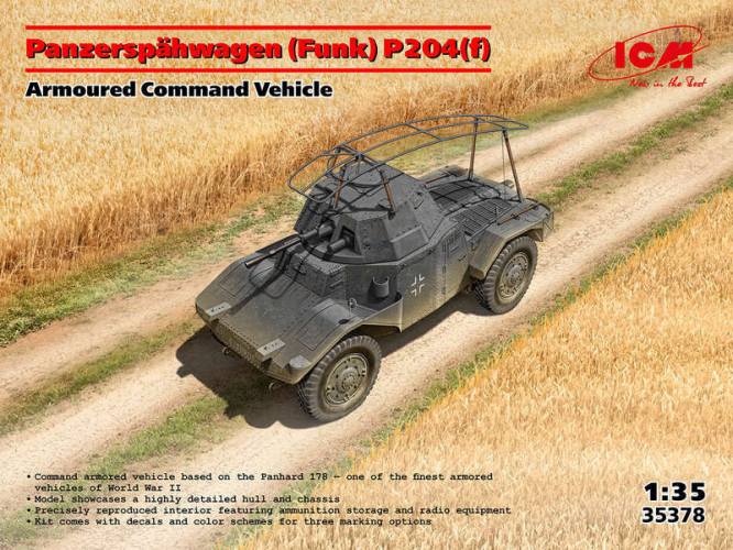 ICM 1/35 35378 PANZERSPAHWAGEN  FUNK  P204 F 