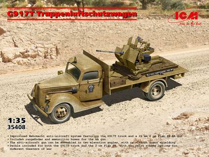 ICM 1/35 35408 G917T TRUPPENLUFTSCHUTZWAGEN