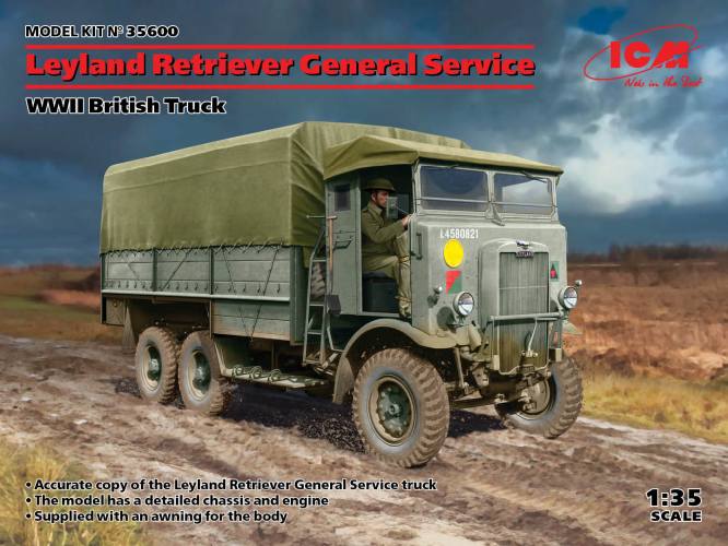 ICM 1/35 35600 LEYLAND RETRIEVER GENERAL SERVICE