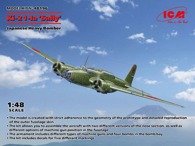 ICM 1/48 48196 KI-21-IA SALLY