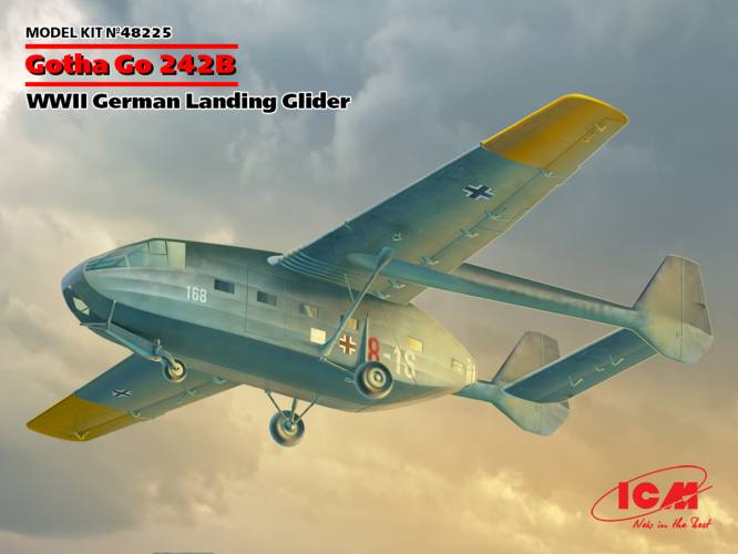 ICM 1/48 48225 GOTHA GO 242B WWII GERMAN LANDING GLIDER