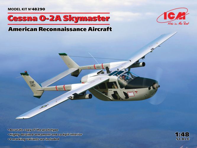 ICM 1/48 48290 CESSNA O-2A SKYMASTER