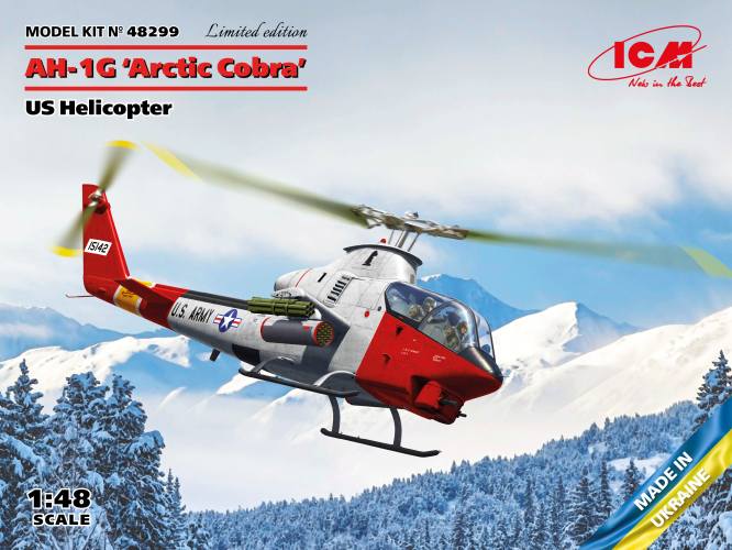 ICM 1/48 48299 AH-1G ARCTIC COBRA